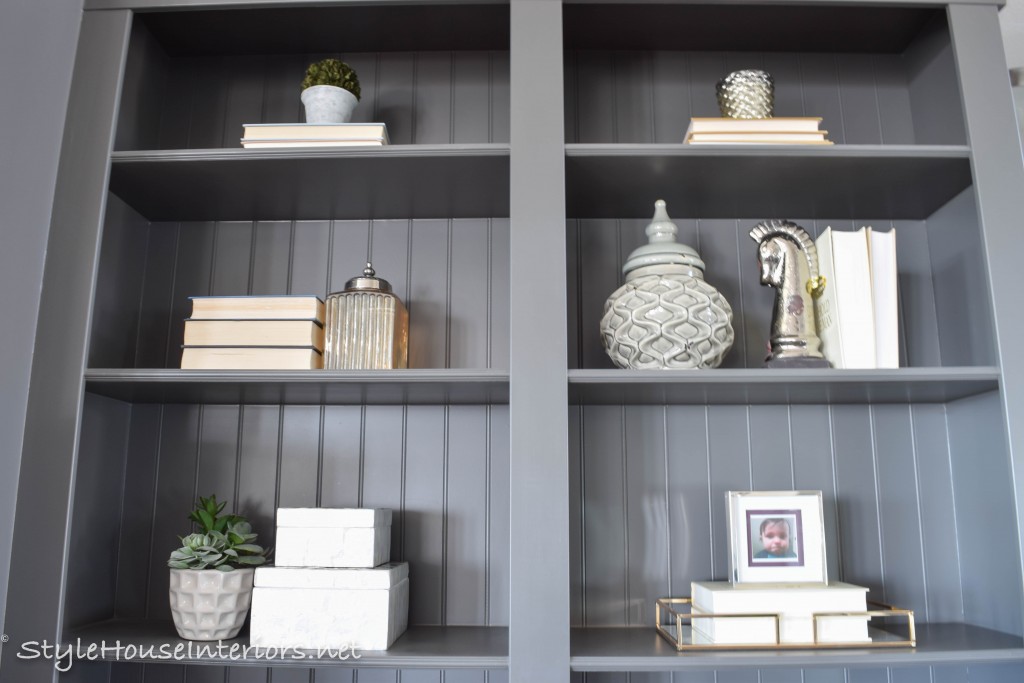 Bookcase styling