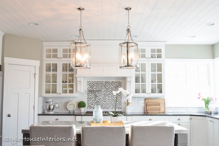How to figure spacing for Island pendants - Style House Interiors