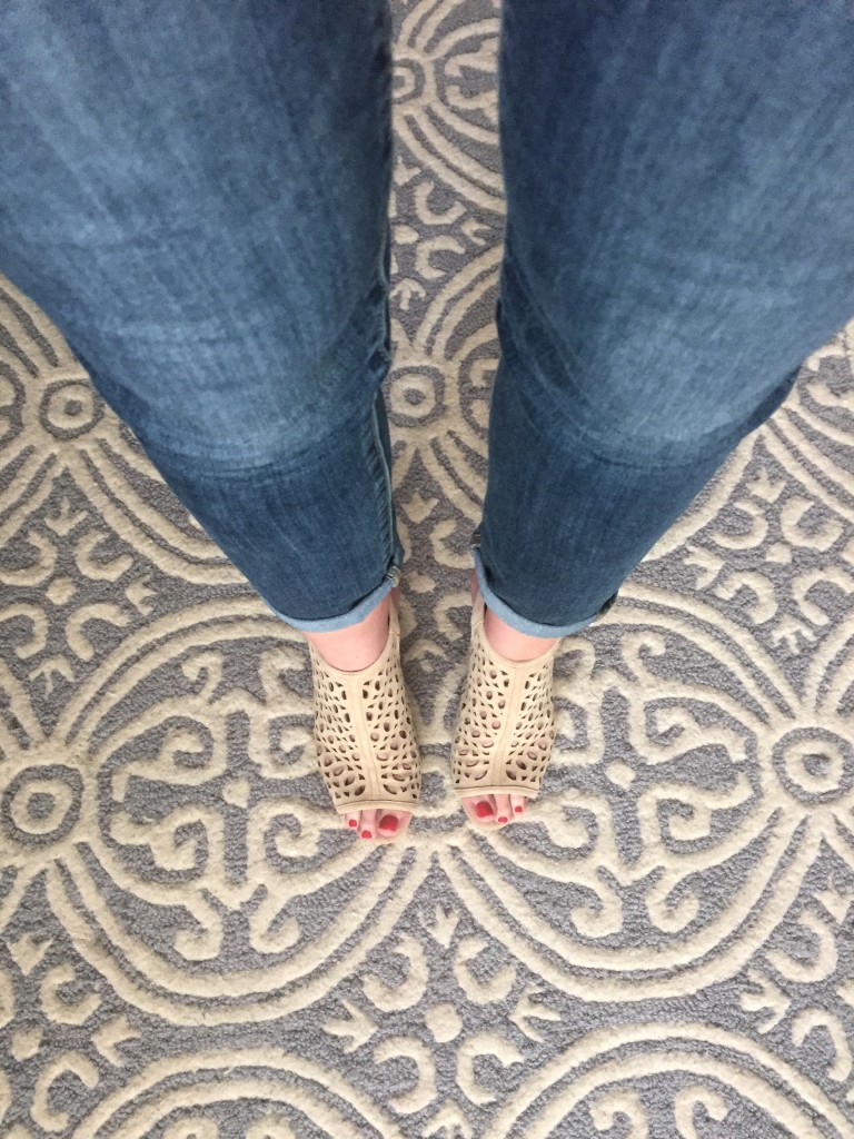 Perforated heels