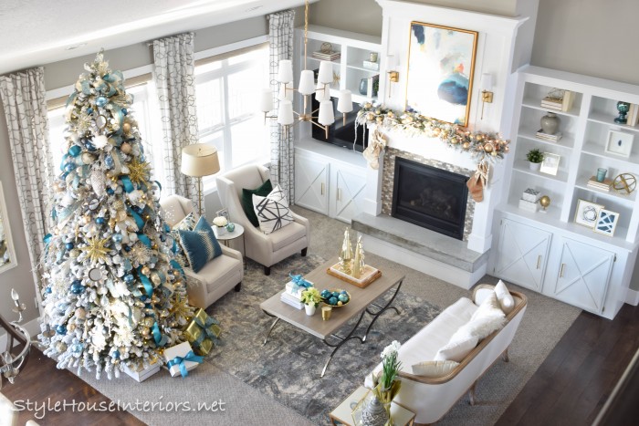 Stylehouse Interiors Christmas Home tour 12 days of Holiday homes