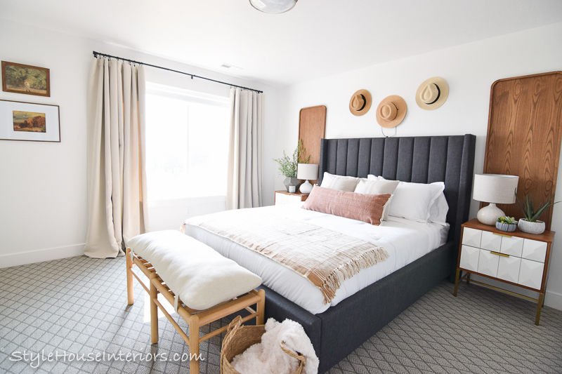 One hour guest bedroom makeover on a budget!